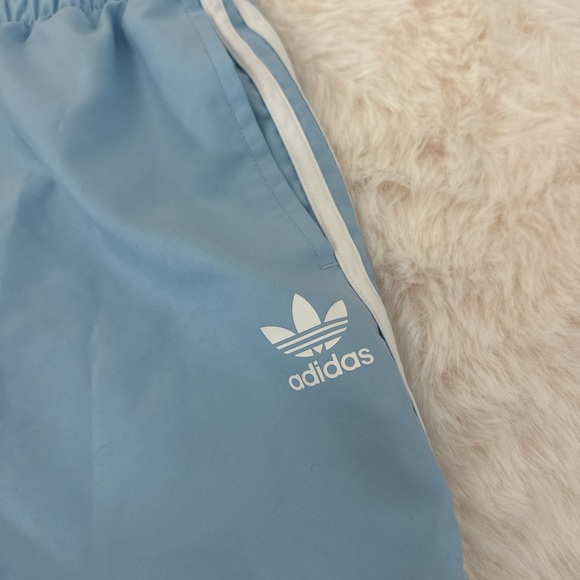 Adidas Light Blue Shorts Athletic - Picture 4 of 4